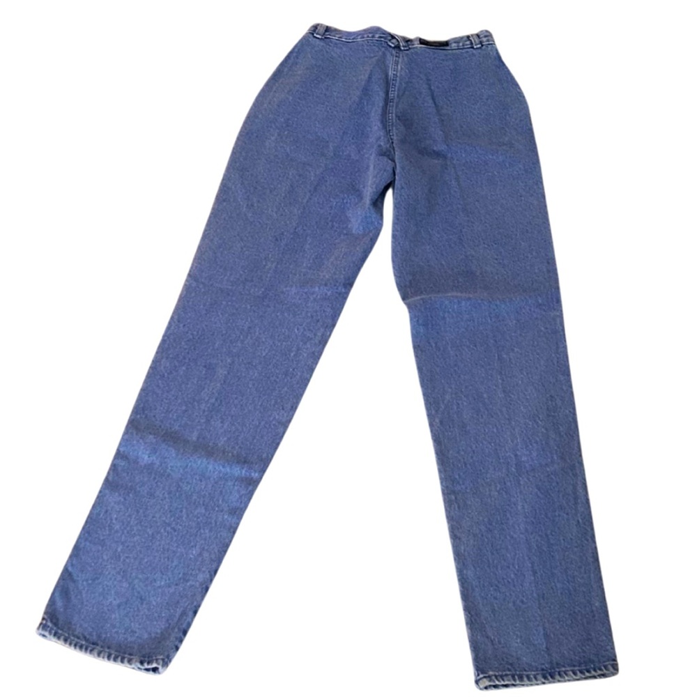 Vintage 90s Rockies High Waist Tapered Jeans | Blue | Vintage 29/9 (W27 x L36) - Picture 5 of 6